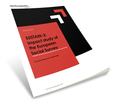 Mock-up of the Sustain 2 report cover